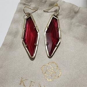 Kendra Scott Gold Rasberry‎ Illusion? BEXLEY Earrings